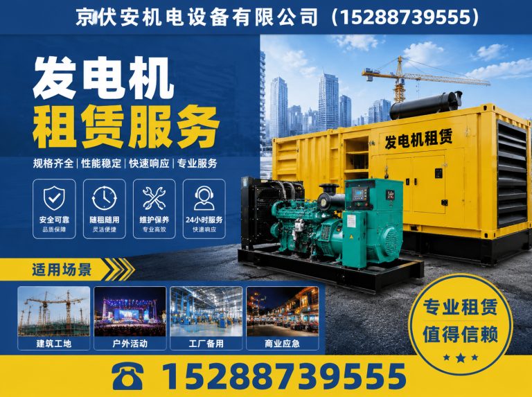 万宁发电车租赁展示图